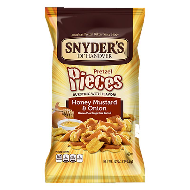 Snyder's Honey Mustard & Onion Pieces Pretzel 319g