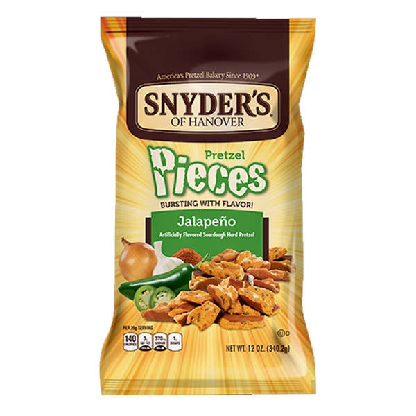 Snyder's Jalapeno Pieces Pretzel 318g