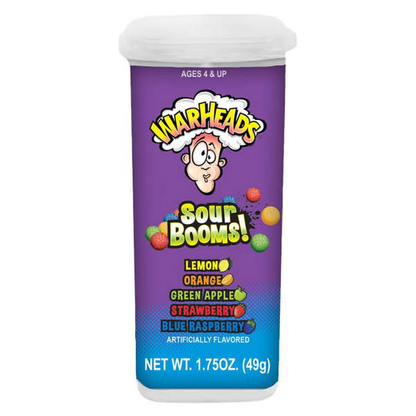 Warheads Sour Booms! Chewy Candy 49g
