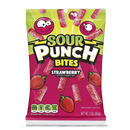 Sour Punch Bites Strawberry Flavoured Candy 142g
