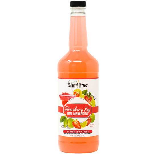 Skinny Strawberry Key Lime Margarita Mix 946ml