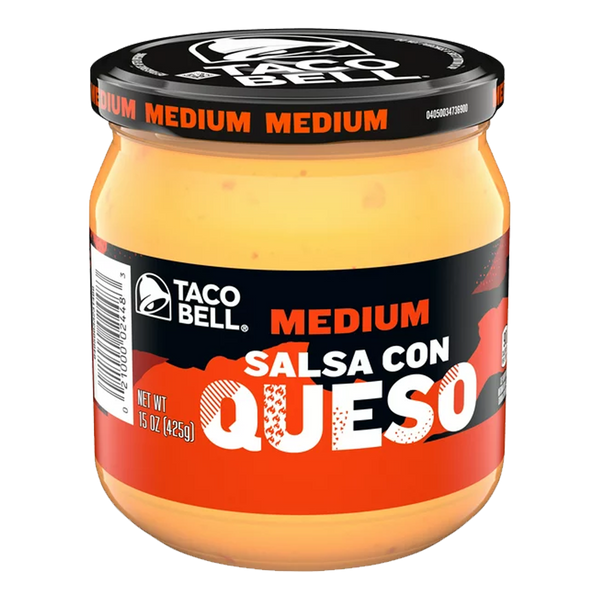 Taco Bell Medium Salsa Con Queso 425g