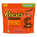 Reese's Thins Milk Chocolate & Peanut Butter Cups Bag 208g (Best Before Date:- 10/2025)