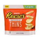 Reese's Thins White Peanut Butter Cup Bag 208g  (Best Before Date:-28/11/2025)