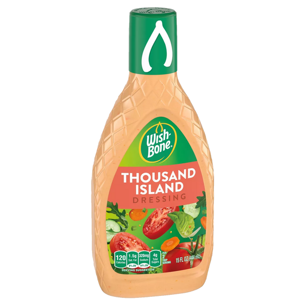 Wish Bone Thousand Island Dressing 444ml