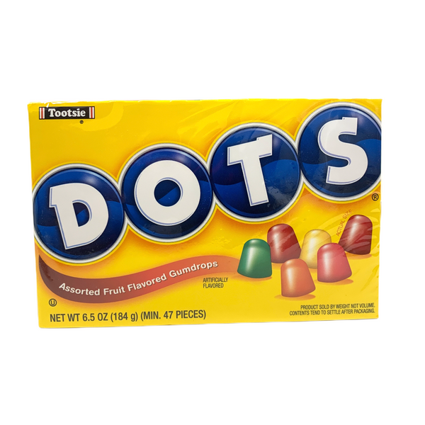 Tootsie Original Dots Assorted Fruit Flavoured Gum Drops 184g