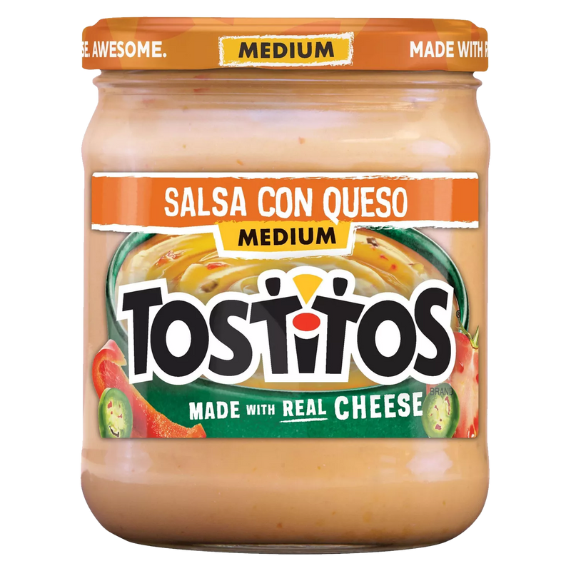 Tostitos Medium Salsa Con Queso 425.2g