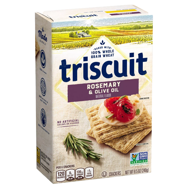 Nabisco Triscuit Rosemary & Olive Oil Crackers 240g