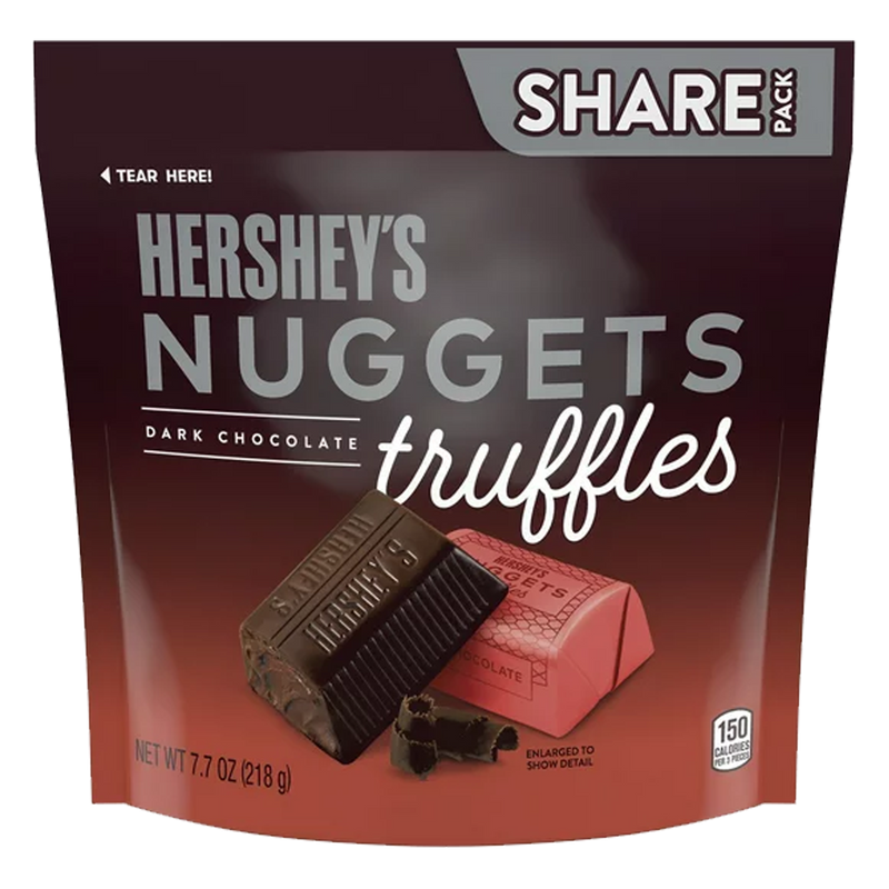 Hershey's Dark Chocolate Truffles Nuggets 218g