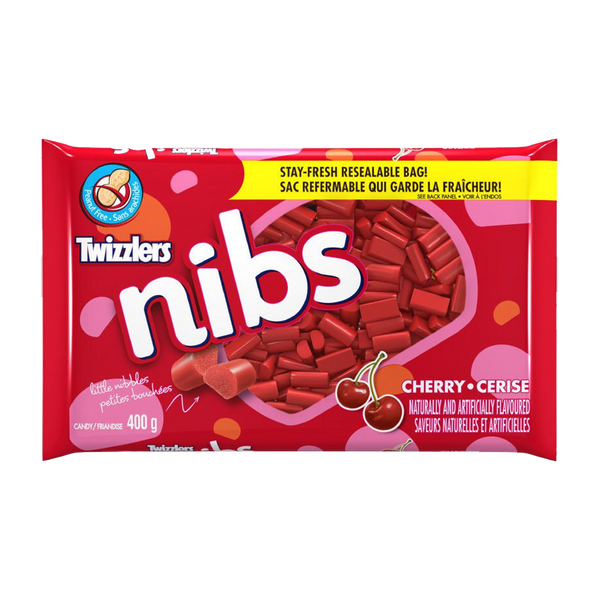 Twizzlers nibs Cherry Candy 400g [Canadian]
