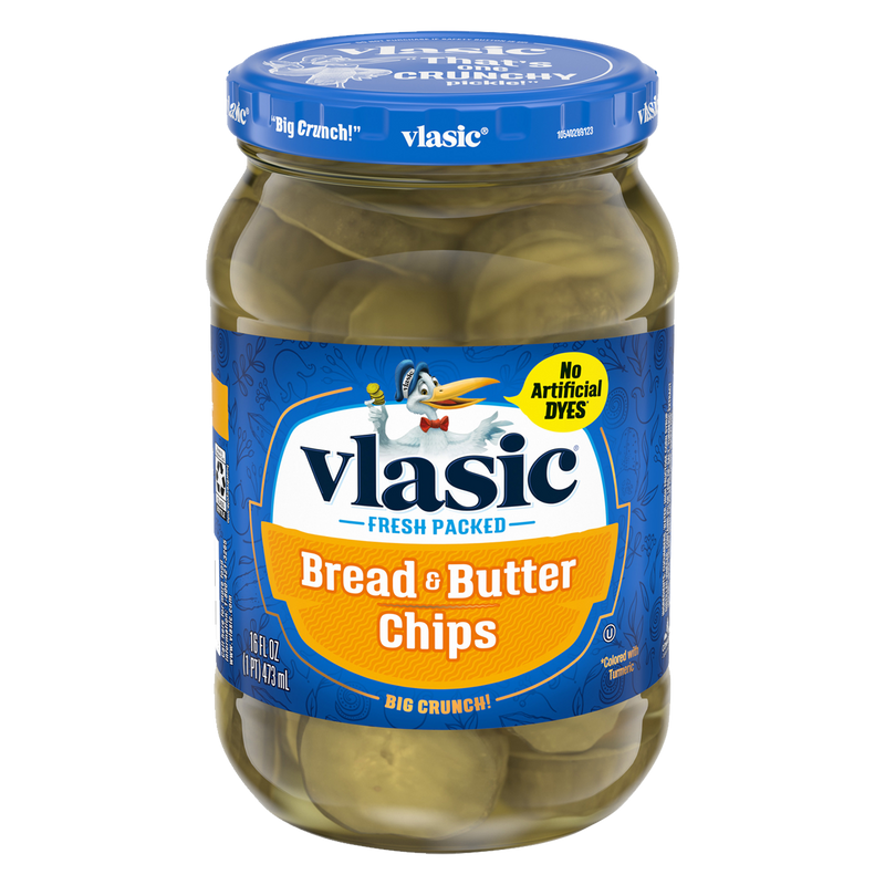 Vlasic Fresh Packed Bread & Butter Pickle Chips 473ml(BBD: 06/04/2025)