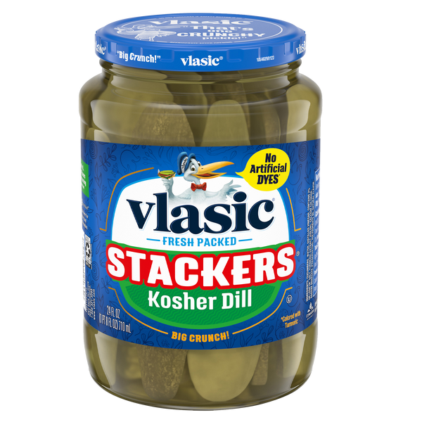 Vlasic Stacker Kosher Dill Pickle 710ml