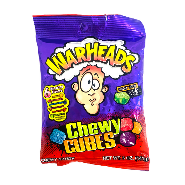 Warheads Chewy Cubes Candy Bags 141g