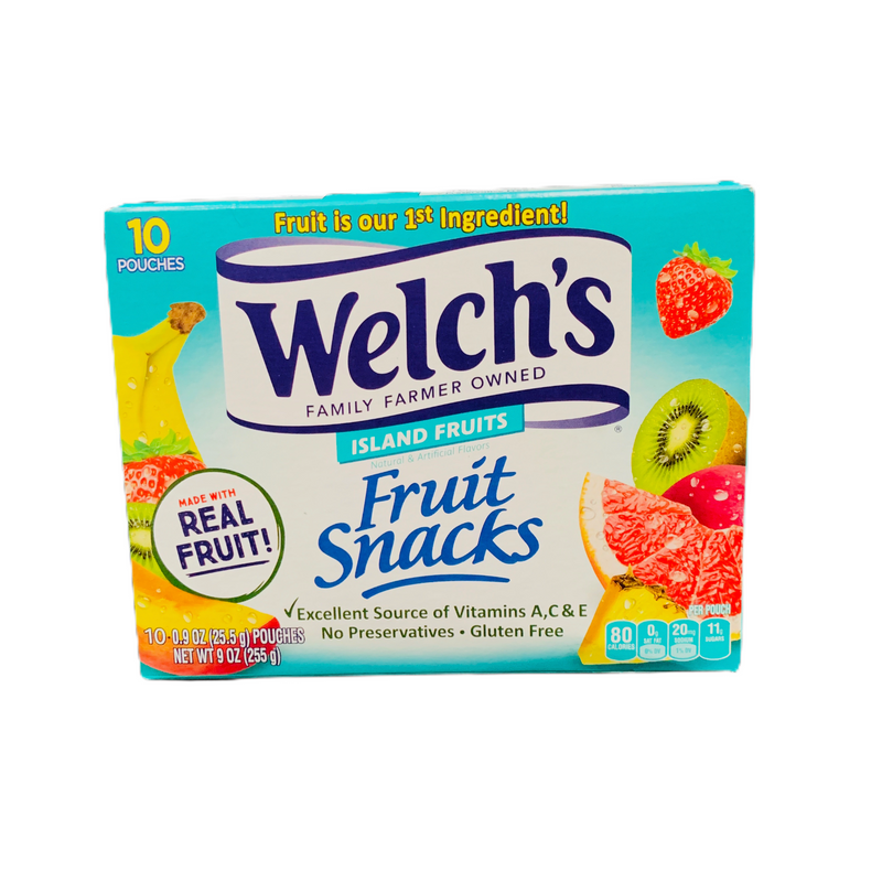 Welch's Island Fruits Fruit Snacks 227g (Best Before Date 21/04/2024)