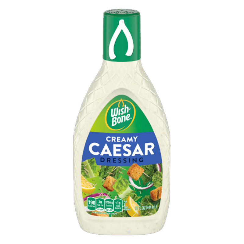 Wish Bone Creamy Caesar Dressing 444ml