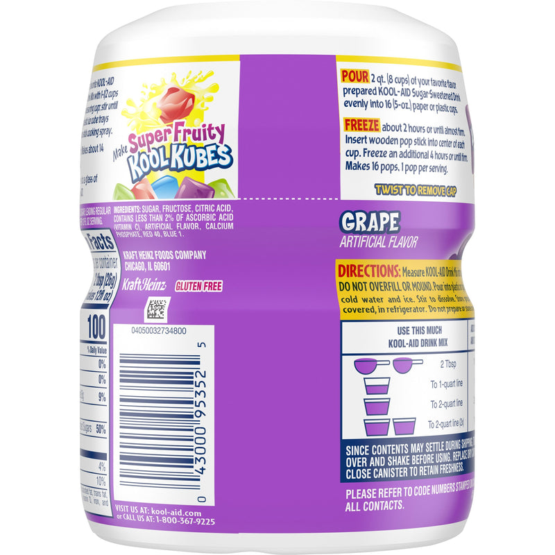 Kool-Aid Grape Soft Drink Mix 538g