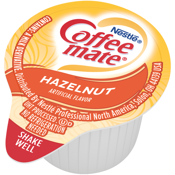 Nestle Coffee Mate Liquid Hazelnut Coffee Creamer 50ct (Best Before Date 05/2024)