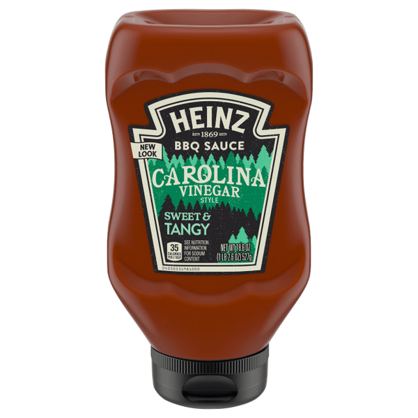 Heinz Carolina Vinegar Style Sweet & Tangy BBQ Sauce 527g