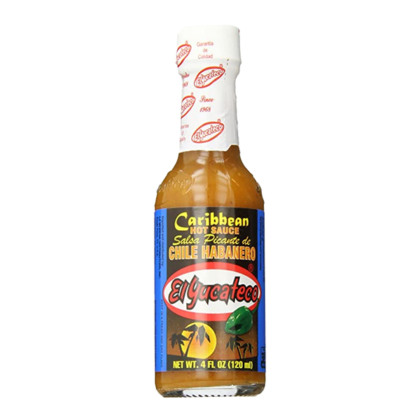 El Yucateco Salsa Picante De Chile Habanero Caribbean Hot Sauce 120ml