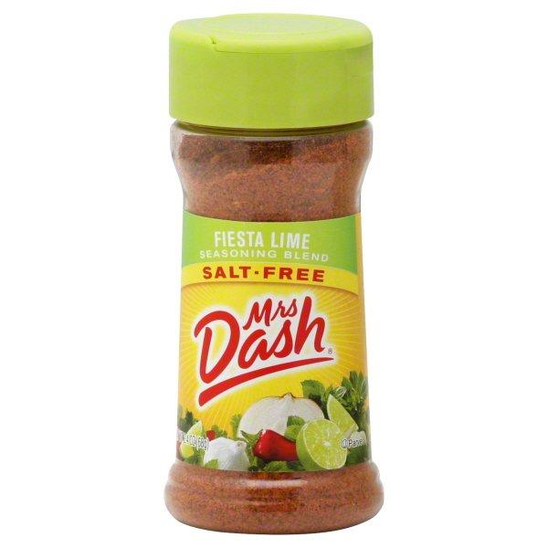 Dash Fiesta Lime Salt-Free Seasoning Blend 68g