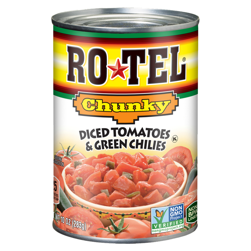 Ro-Tel Chunky Diced Tomatoes & Green Chilies 283g(BEST BEFORE 11/05/2025)
