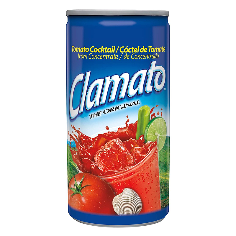 Mott's Clamato Original Tomato Cocktail 6 x 223ml-Cans