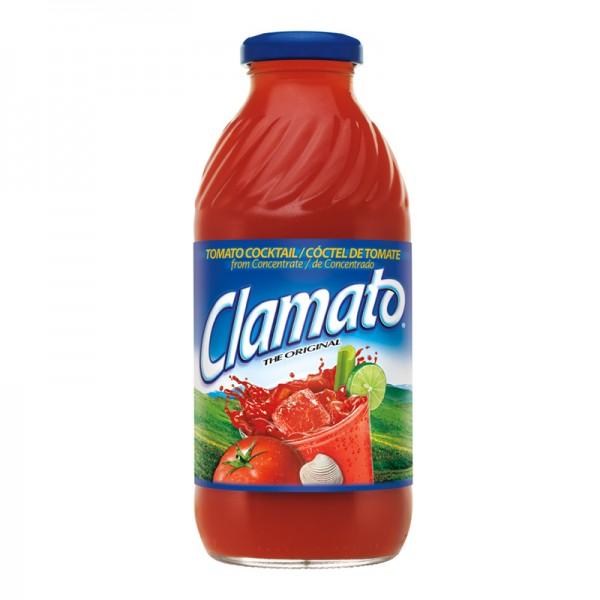 Mott's Clamato Original Tomato Cocktail 473ml-Glass Bottles