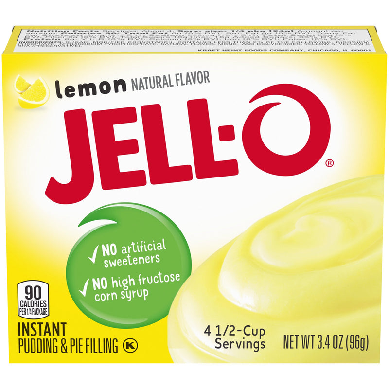 Jell-O Instant Lemon Pudding & Pie Filling 96g