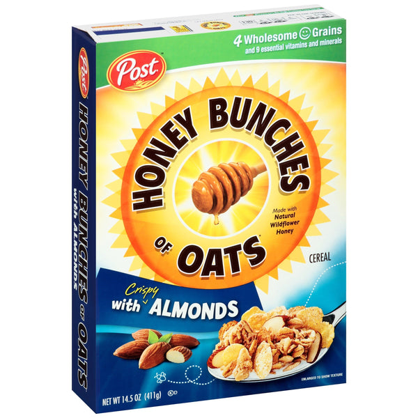 Post Honey Bunches of Oats With Almond Cereal 340g