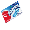 Airheads Blue Raspberry Gum with Micro Candies 14 Sticks