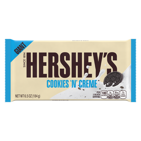 Hershey's Cookies n Creme Giant Bar 208g