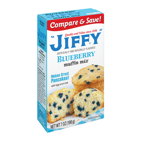Jiffy Blueberry Muffin Mix 198g