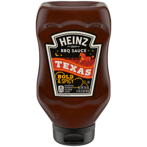 Heinz Texas Bold & Spicy BBQ Sauce 552g